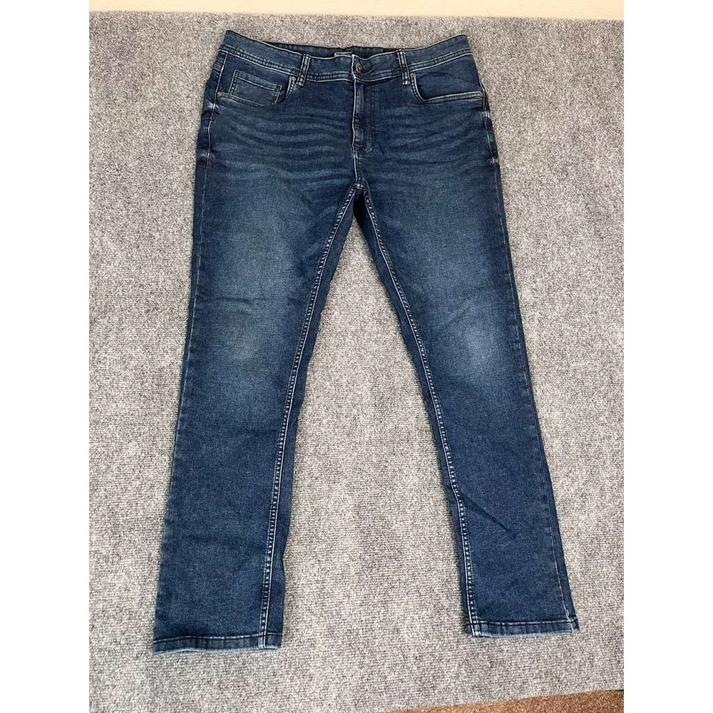 The Perfect Jean NYC Men 38x30 Blue Skinny Fit Stretch‎ Denim